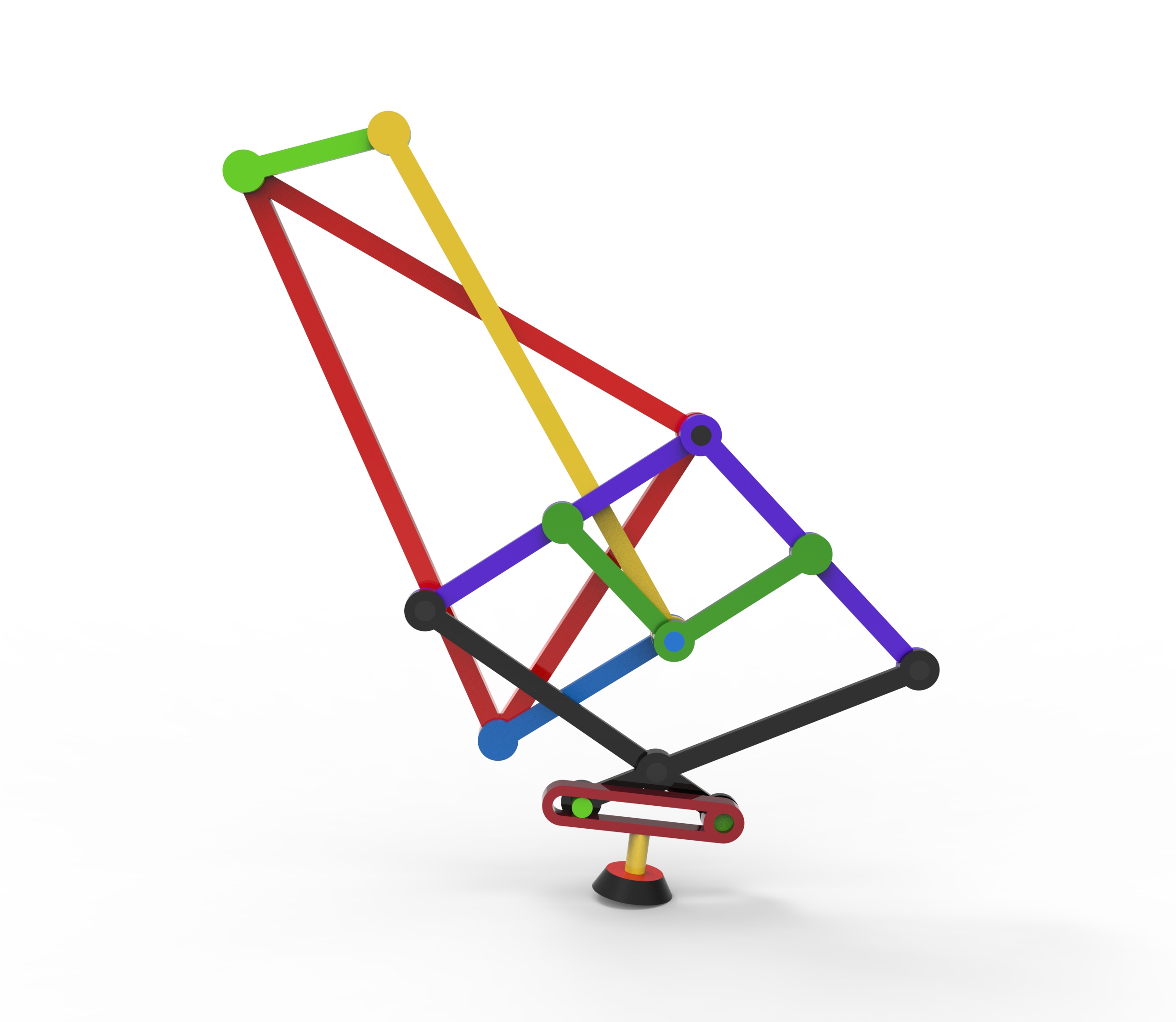 基于四连杆的拾取-放置机构